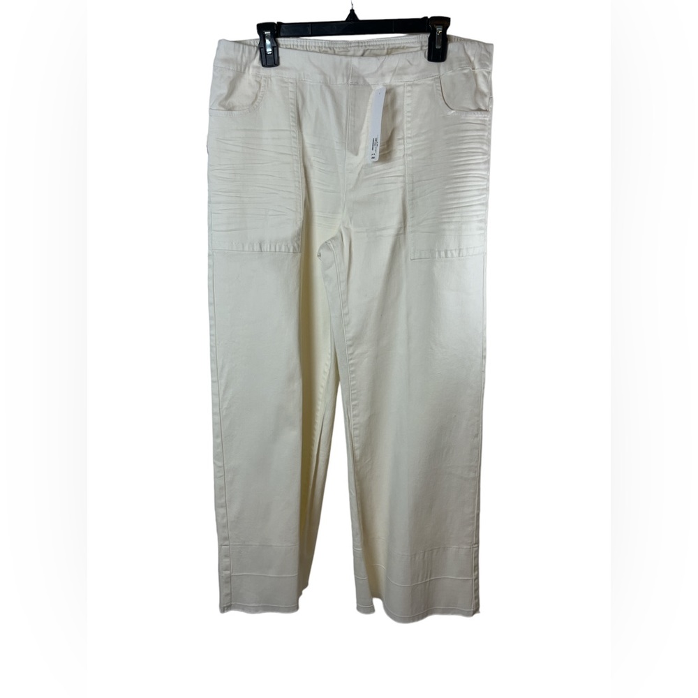 Soft surroundings wide leg pants size large